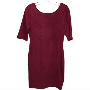 Mind Code Maroon dress
